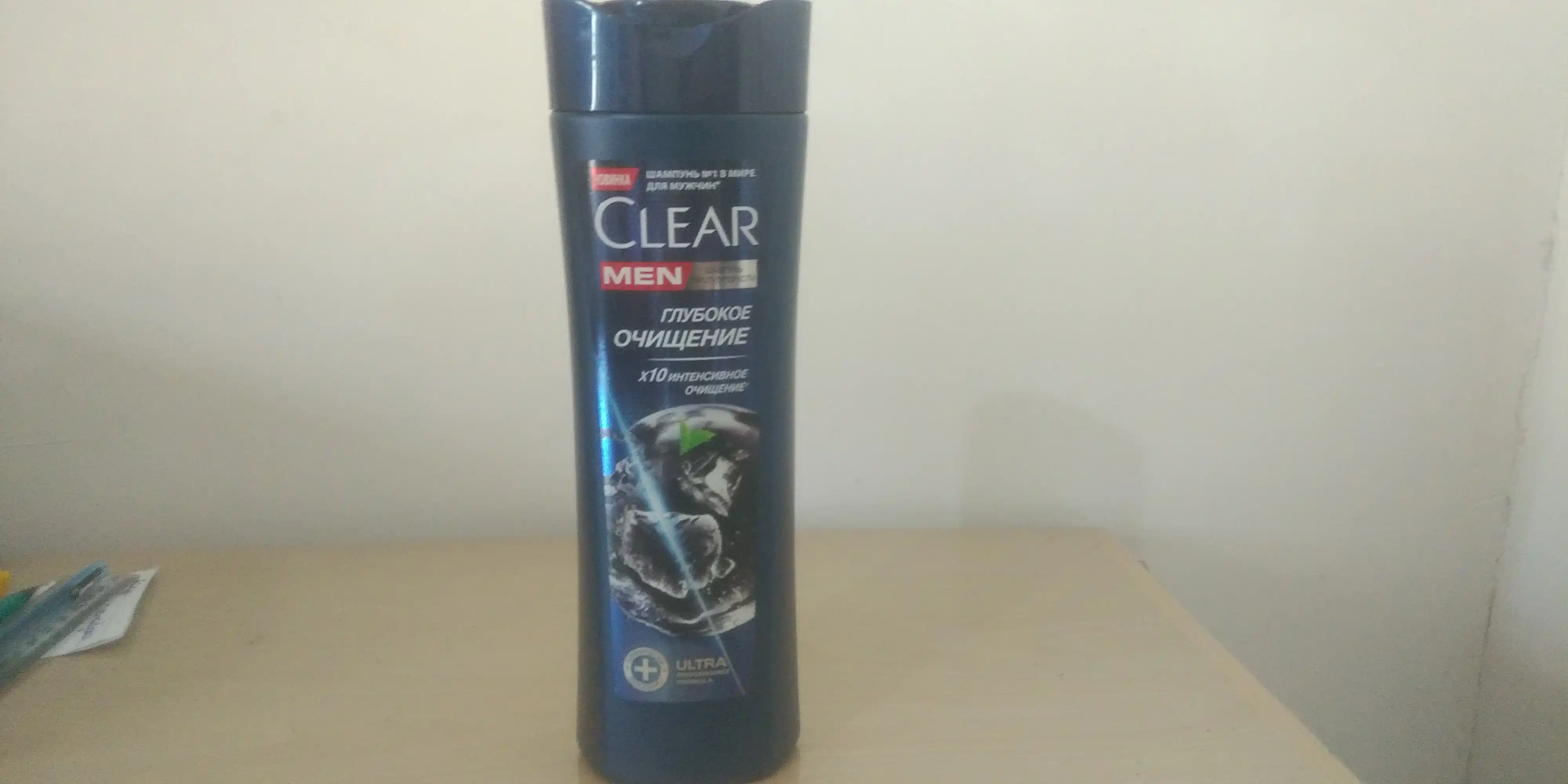 Шампунь для волос Clear Men, глубокое очищение, 380 мл