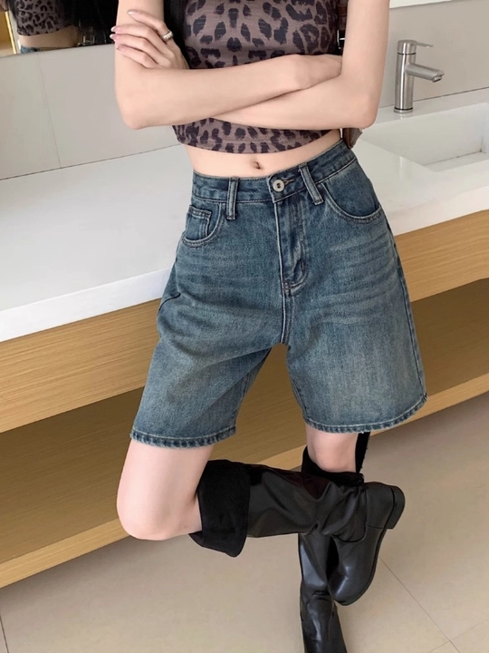 Ayollar jinsi shortigi kargo – yozgi casual kiyim - 