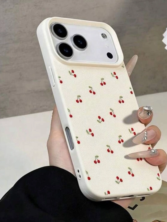Minimalist Cherry 2026 — минималистичный силиконовый чехол с буквенным принтом