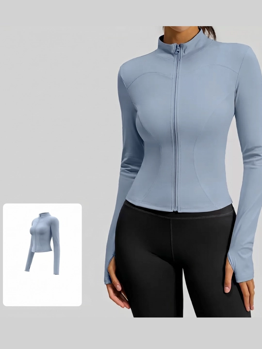 Ayollar sport longslivi, mashg‘ulot uchun rashgard, uzun yengli sport top, sport kiyimi