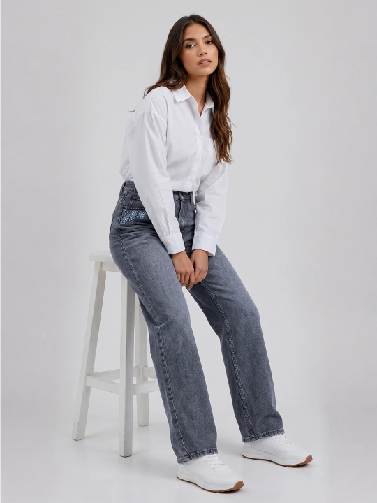 98% paxtadan tikilgan ayollar jinsi shimlari, kuz uchun, S-XL