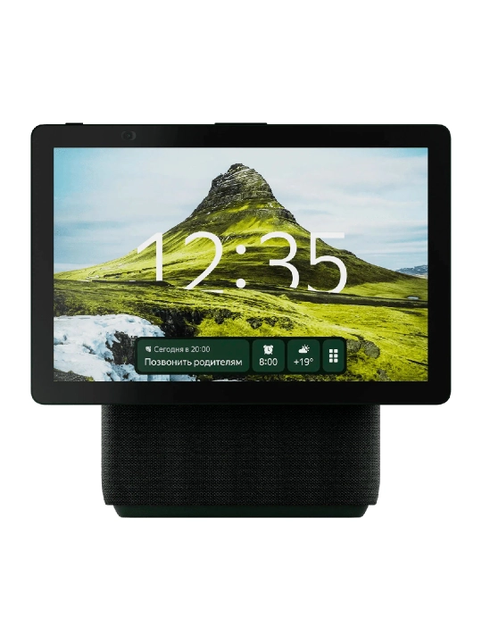Яндекс Станция Дуо Макс с Алисой и Zigbee, 60Вт, экран 10.5″