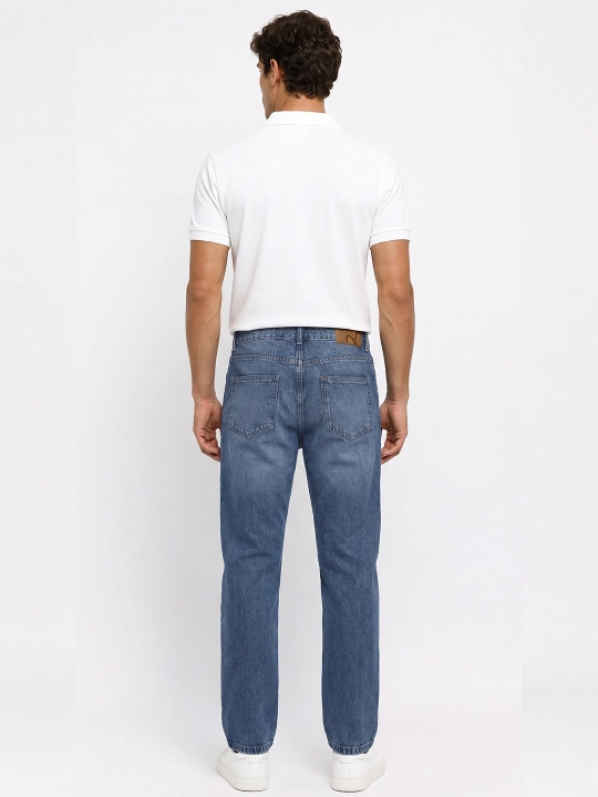 Regular Fit kuzgi erkaklar jinsi shimlari, 98% paxta