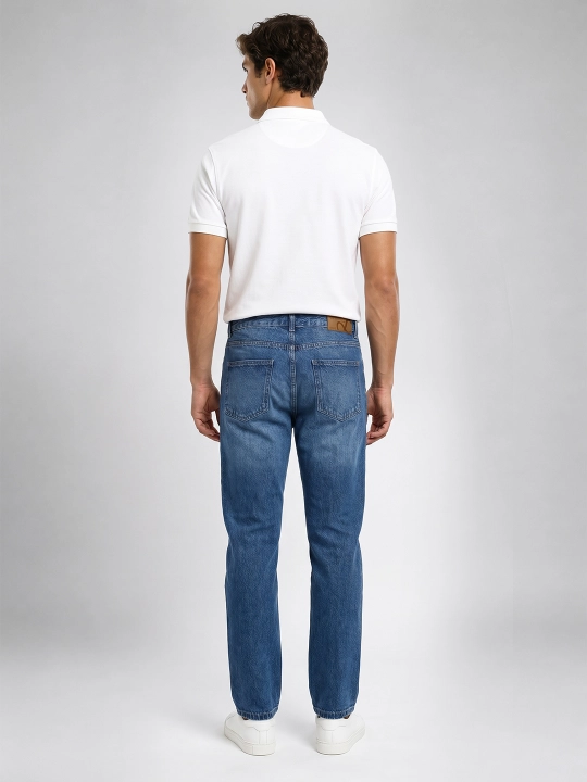 Regular Fit kuzgi erkaklar jinsi shimlari, 98% paxta