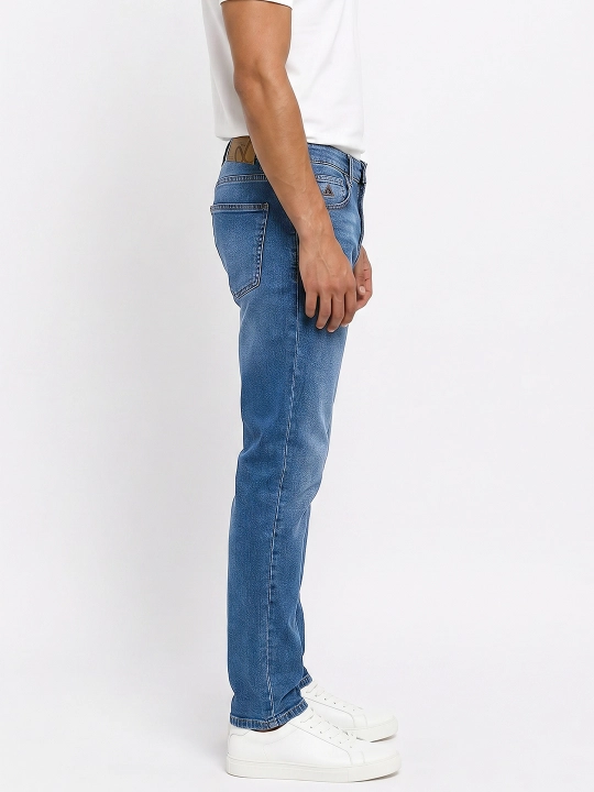 Slim Fit erkaklar jinsi shim, tor, 98% paxta kuzgi yengil cho‘ziluvchan, bir razmer katta