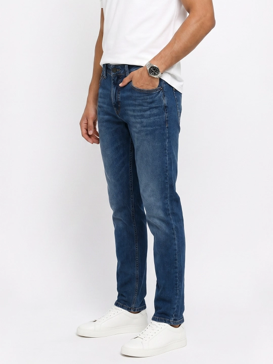 Slim Fit erkaklar jinsi shim, tor, 98% paxta kuzgi yengil cho‘ziluvchan, bir razmer katta
