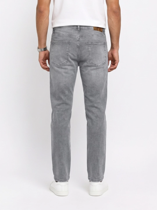 Slim Fit erkaklar jinsi shim, tor, 98% paxta kuzgi yengil cho‘ziluvchan, bir razmer katta