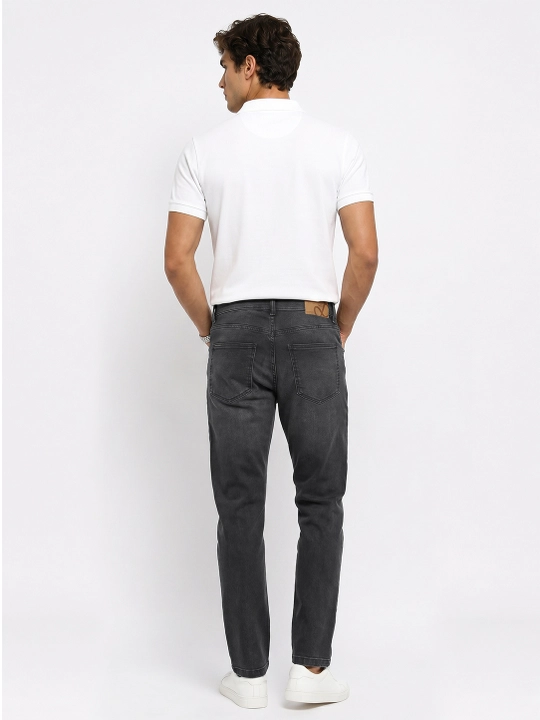 Slim Fit erkaklar jinsi shim, tor, 98% paxta kuzgi yengil cho‘ziluvchan, bir razmer katta