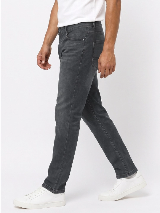 Мужские джинсы Slim Fit, зауженные, 98% хлопок, демисезонные стрейч, Большемерят на размер - 