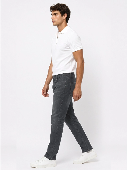 Slim Fit erkaklar jinsi shim, tor, 98% paxta kuzgi yengil cho‘ziluvchan, bir razmer katta