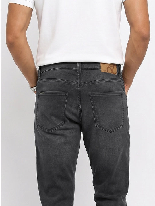 Slim Fit erkaklar jinsi shim, tor, 98% paxta kuzgi yengil cho‘ziluvchan, bir razmer katta
