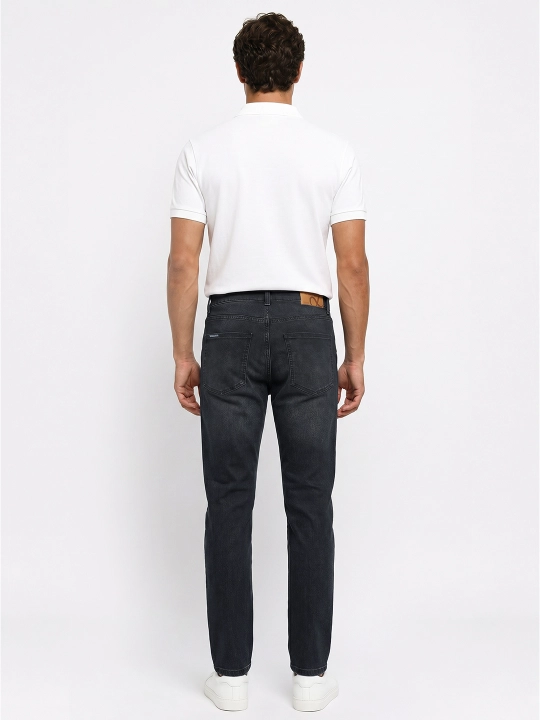 Мужские джинсы Slim Fit, зауженные, 98% хлопок, демисезонные стрейч, Большемерят на размер