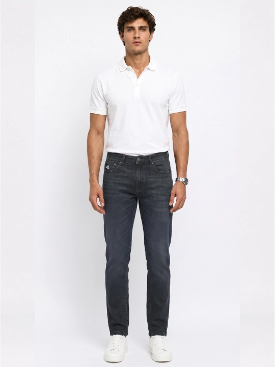 Мужские джинсы Slim Fit, зауженные, 98% хлопок, демисезонные стрейч, Большемерят на размер