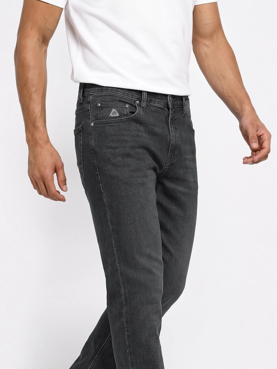 Мужские джинсы Slim Fit, зауженные, 98% хлопок, демисезонные стрейч, Большемерят на размер