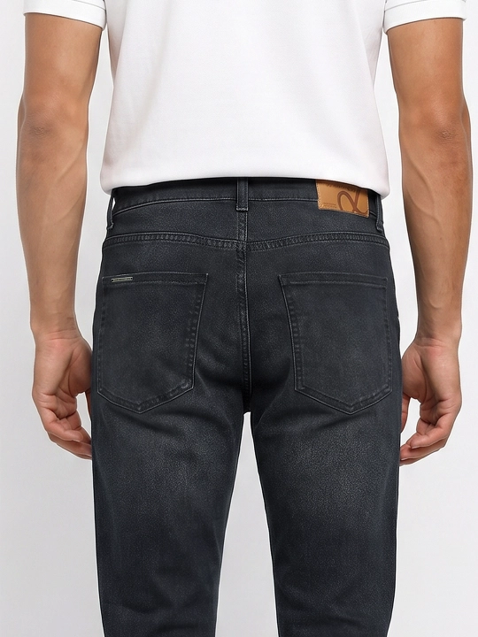 Мужские джинсы Slim Fit, зауженные, 98% хлопок, демисезонные стрейч, Большемерят на размер