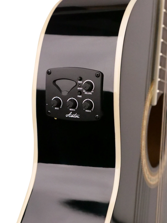 Klassik gitara Ashton CG44 CEQ BK