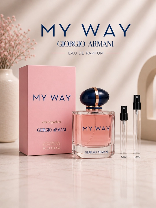 Духи женские, парфюм женский, Giorgio Armani My Way, парфюмированная вода аромат для женщин - 