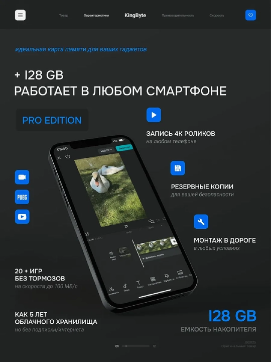 Карта памяти SanDisk Ultra, 32, 64, 128, 256  ГБ, 100 Mb/s, Micro SD