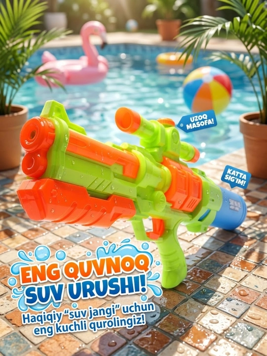 Водяной пистолет, игрушка, водяные пистолеты - 