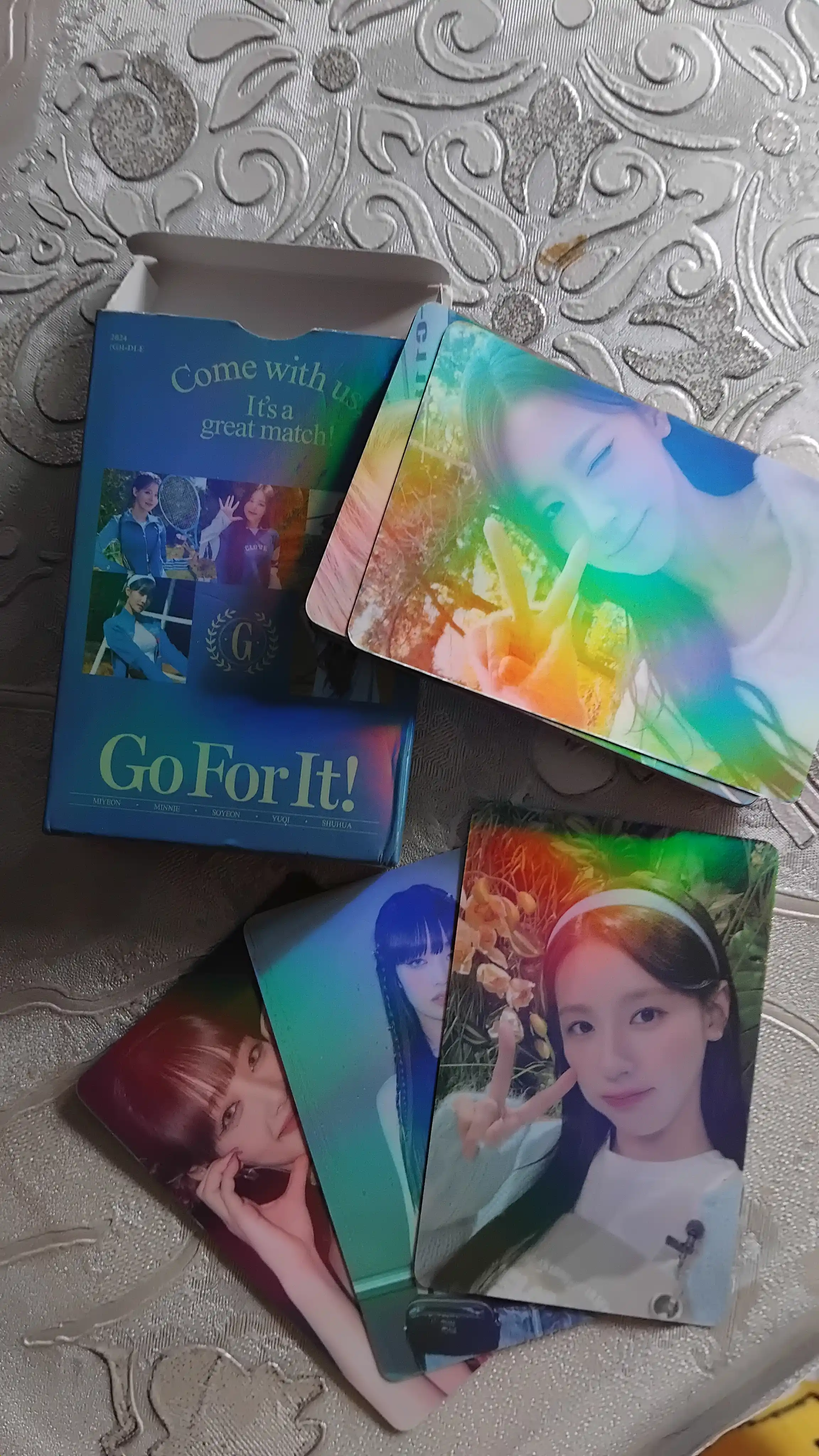 Коллекционные LOMO карточки K-POP G I-DLE, 55 шт "GIDLE"