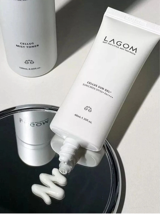 Набор для ухода за кожей LAGOM с увлажнением и SPF50 защитой от солнца