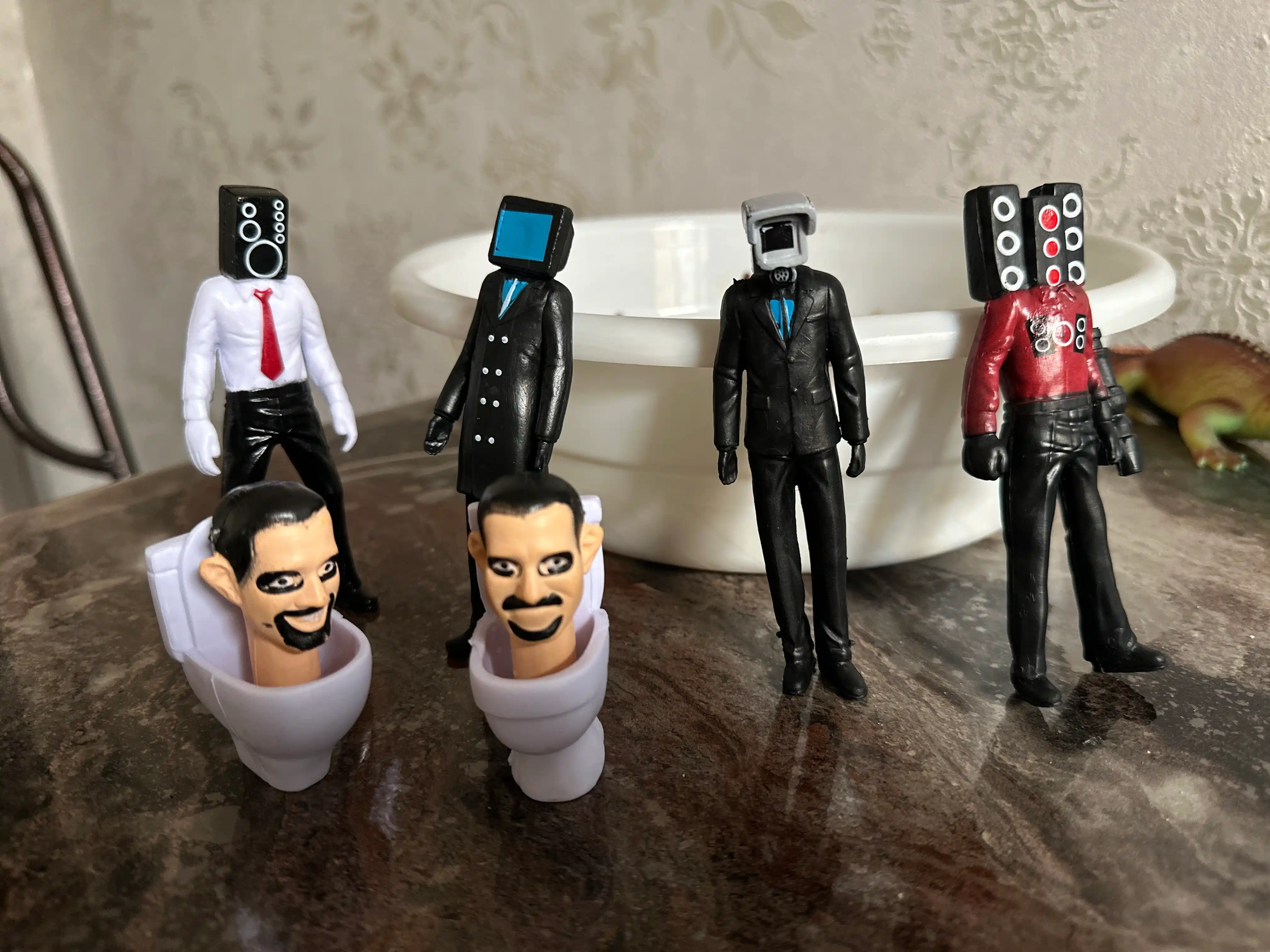 Набор игрушек Skibidi Toilet, 6 шт