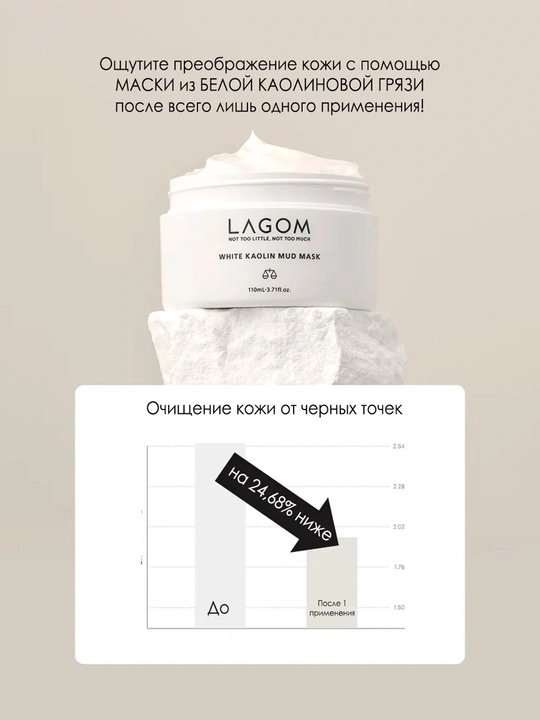 Набор для ухода за кожей LAGOM с увлажнением и SPF50 защитой от солнца