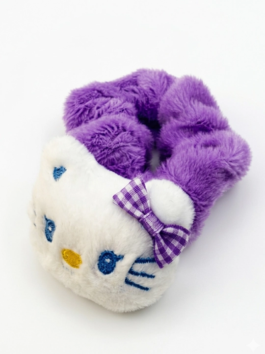 Плюшевые мягкие заколки Hello Kitty