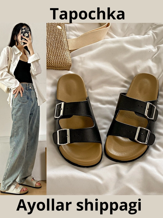 Ayollar shippagi tapochka yozgi slansi ayollar oyoq kiyimi qulay sandal