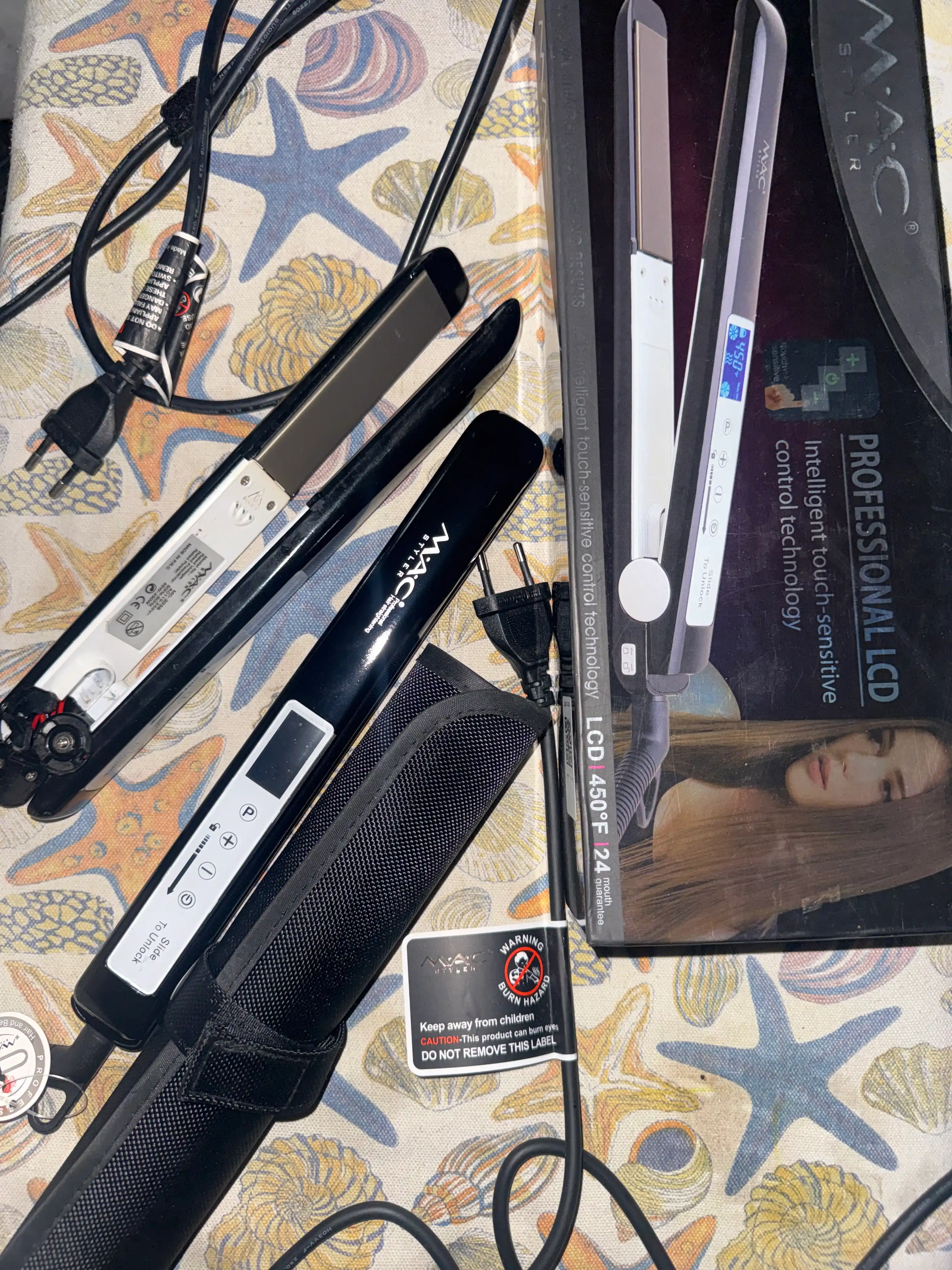 MAC STYLER professional soch uchun dazmol, soch tekislagich