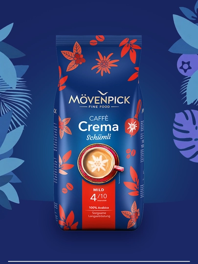 Кофе зерновое Movenpick Schumli, 1 кг, производство Германия — TEACOFF-SCHUM1