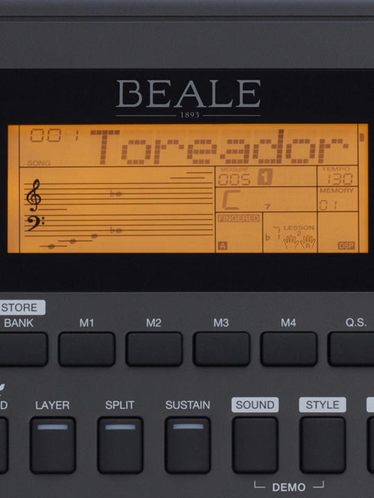 Beale AK160 raqamli klaviatura