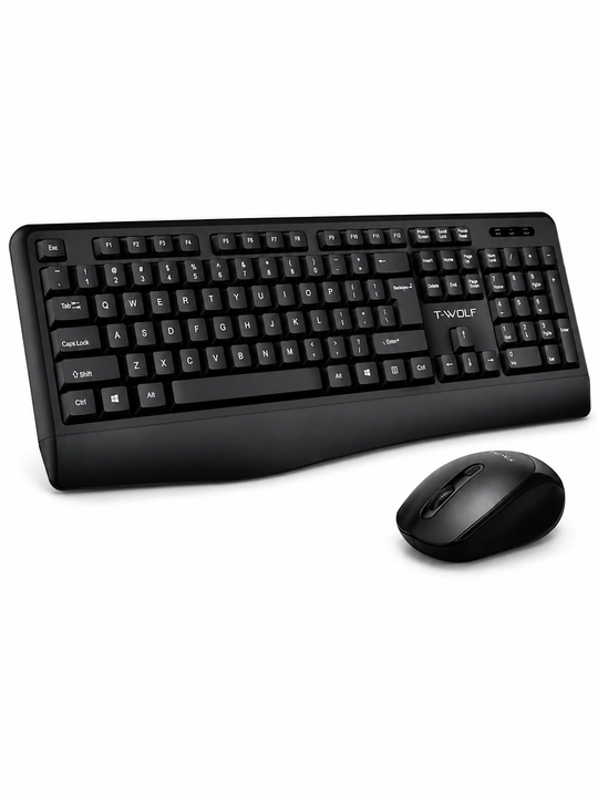 RGB yoritgichli T-Wolf TF100 mexanik o‘yin klaviaturasi