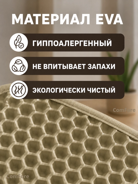 Двухслойный EVA коврик под лоток, мат, для кошек, под миску, коврик для кошачьего туалета