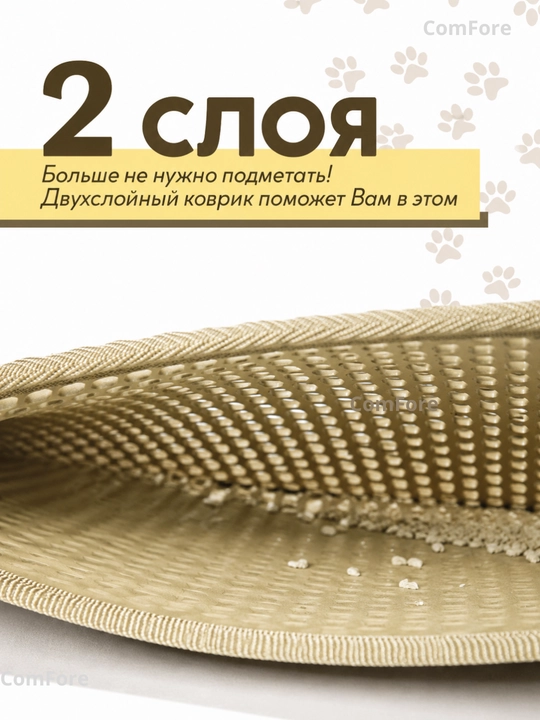 Двухслойный EVA коврик под лоток, мат, для кошек, под миску, коврик для кошачьего туалета