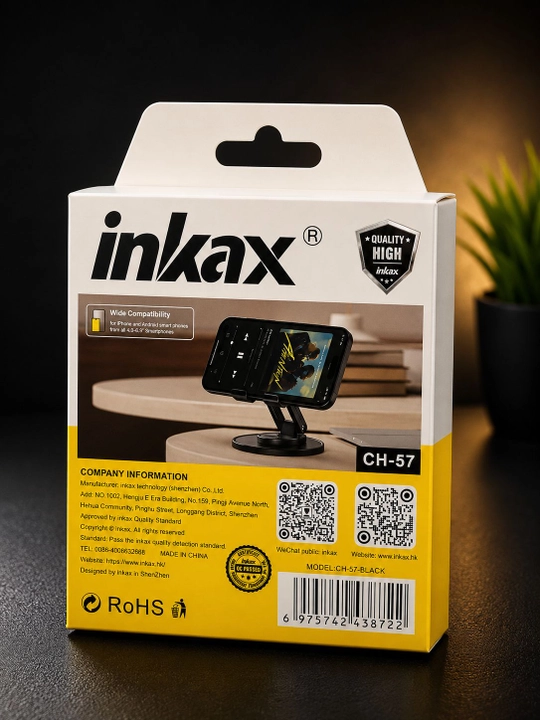 Telefon, stol, planshet uchun universal taglik, metall, dekstop stand video uchun mos