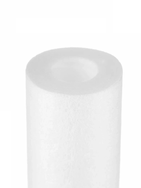 10" × 2.5" standart turdagi polipropilen kartrij suvni 10 mkm gacha mexanik tozalash uchun