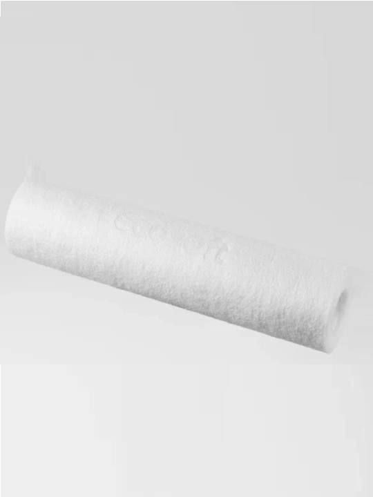 10" × 2.5" standart turdagi polipropilen kartrij suvni 10 mkm gacha mexanik tozalash uchun