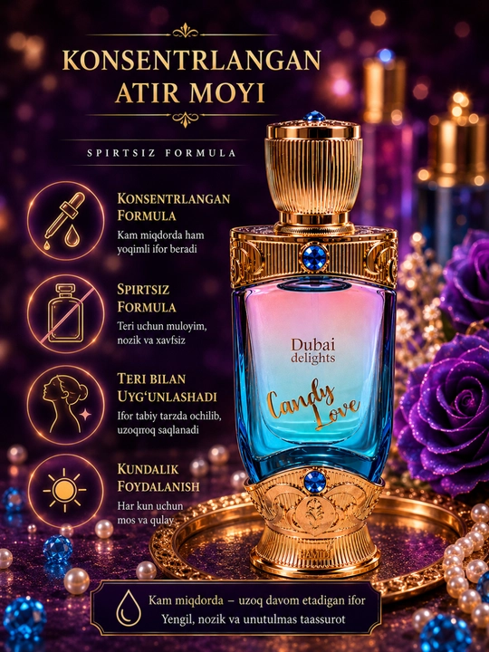 Atir moyli ayollar uchun Ruslein Rouge 20 ml
