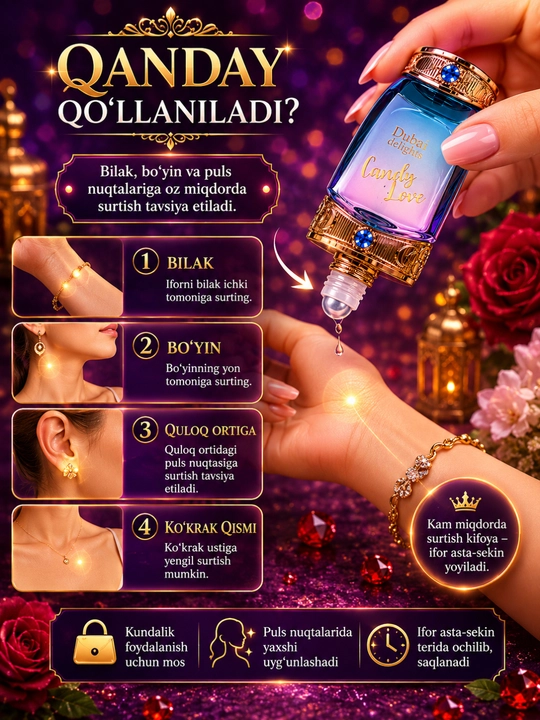 Atir moyli ayollar uchun Ruslein Rouge 20 ml