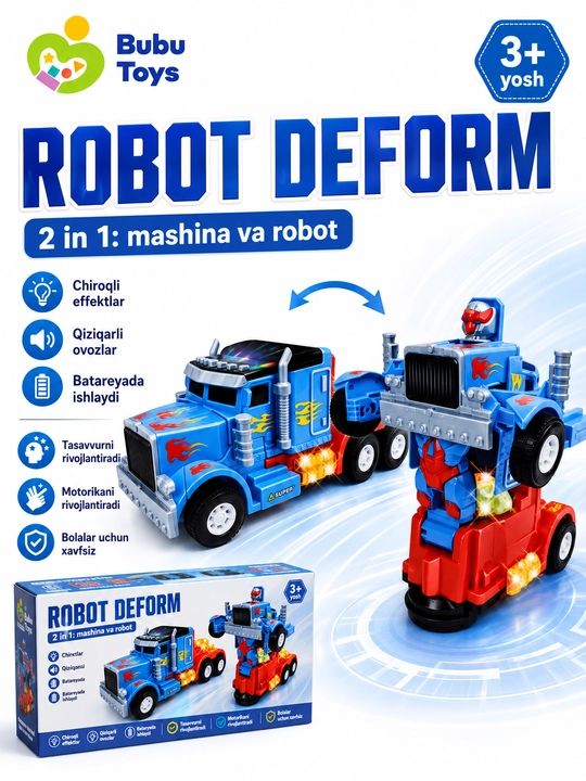 Robot Deform 2 in 1 - 