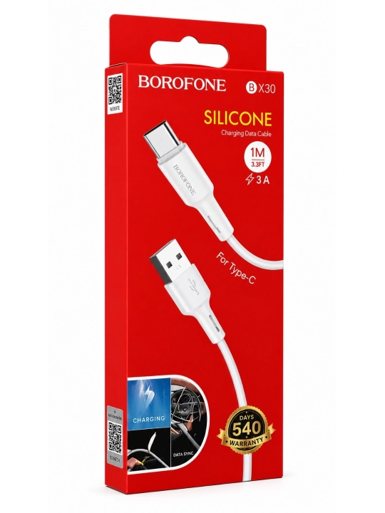 Кабель USB Type-C 3.0, 6А, прочный, для быстрой зарядки и передачи данных