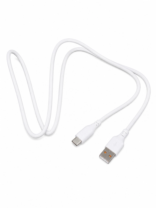 USB Type-C 3.0 kabeli, 6A, mustahkam, tez zaryadlash va ma’lumot uzatish uchun