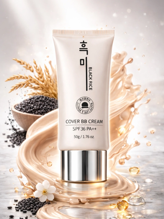Black Rice Cover BB Cream SPF36 PA++ Tone 21 — BB крем для лица 50 г