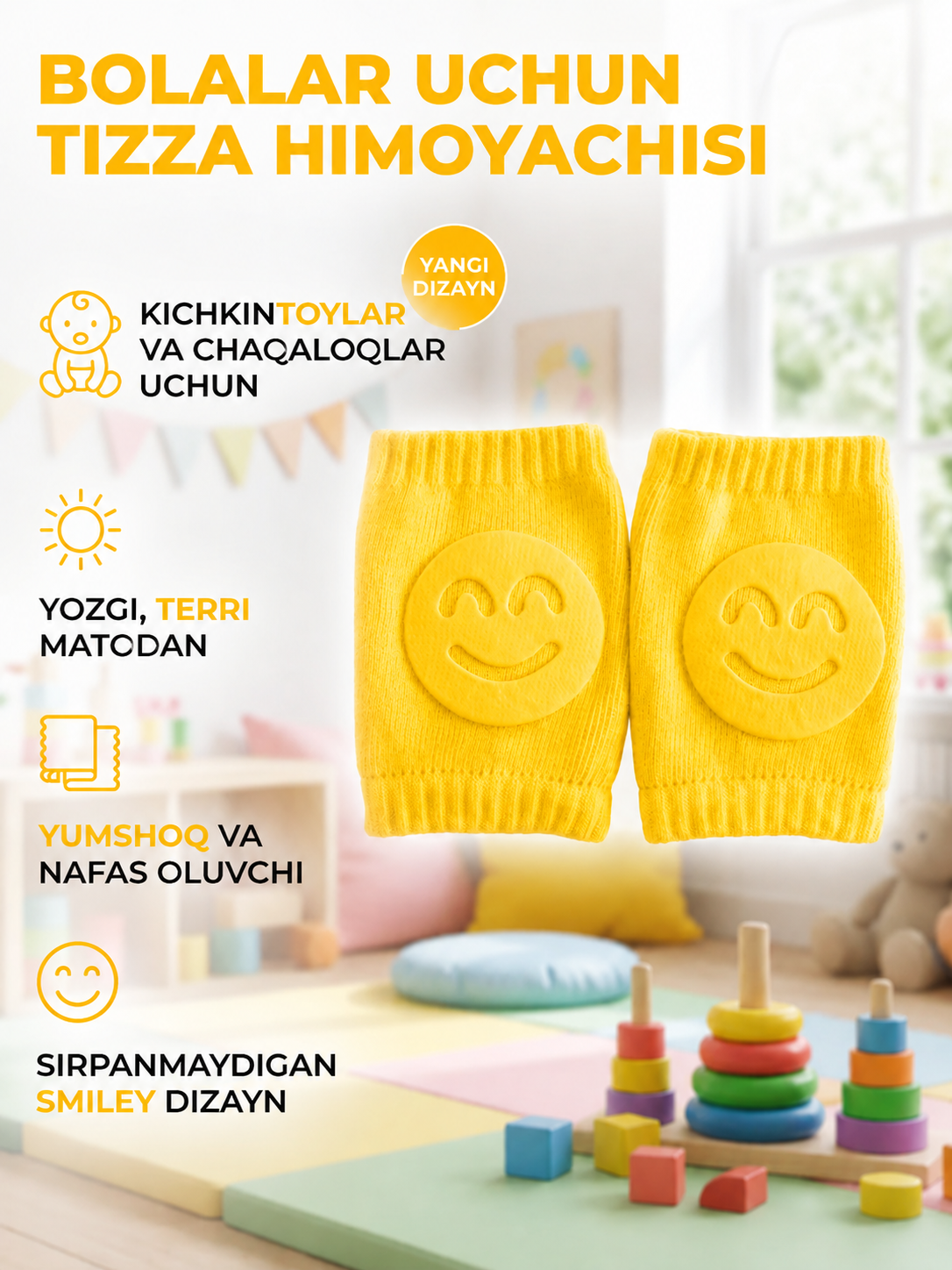 Bolalar uchun tizza himoyachasi - 