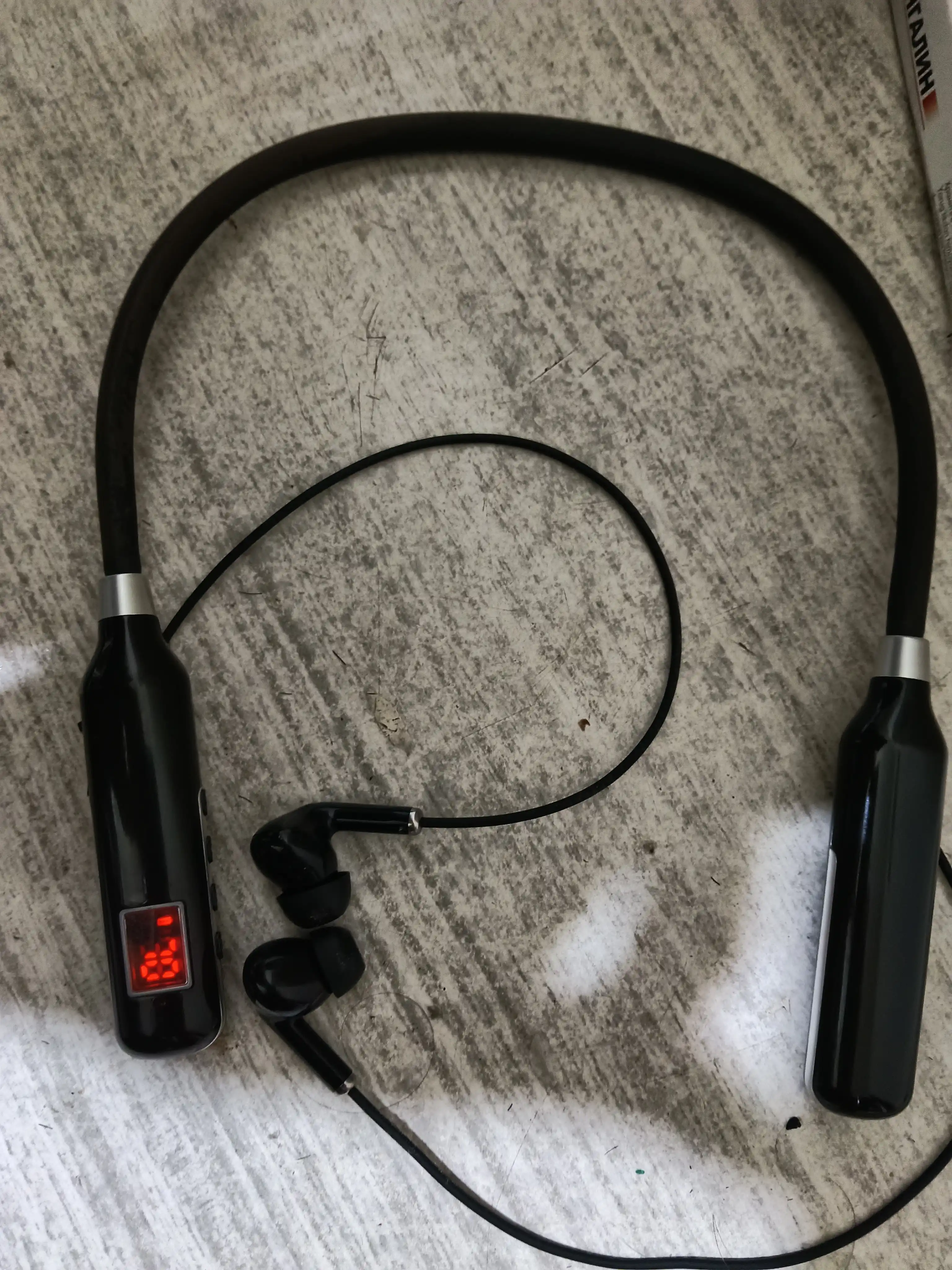 Bluetooth Stereo BT-100 Mikrofonli, sport, o'yin, simsiz naushniklar