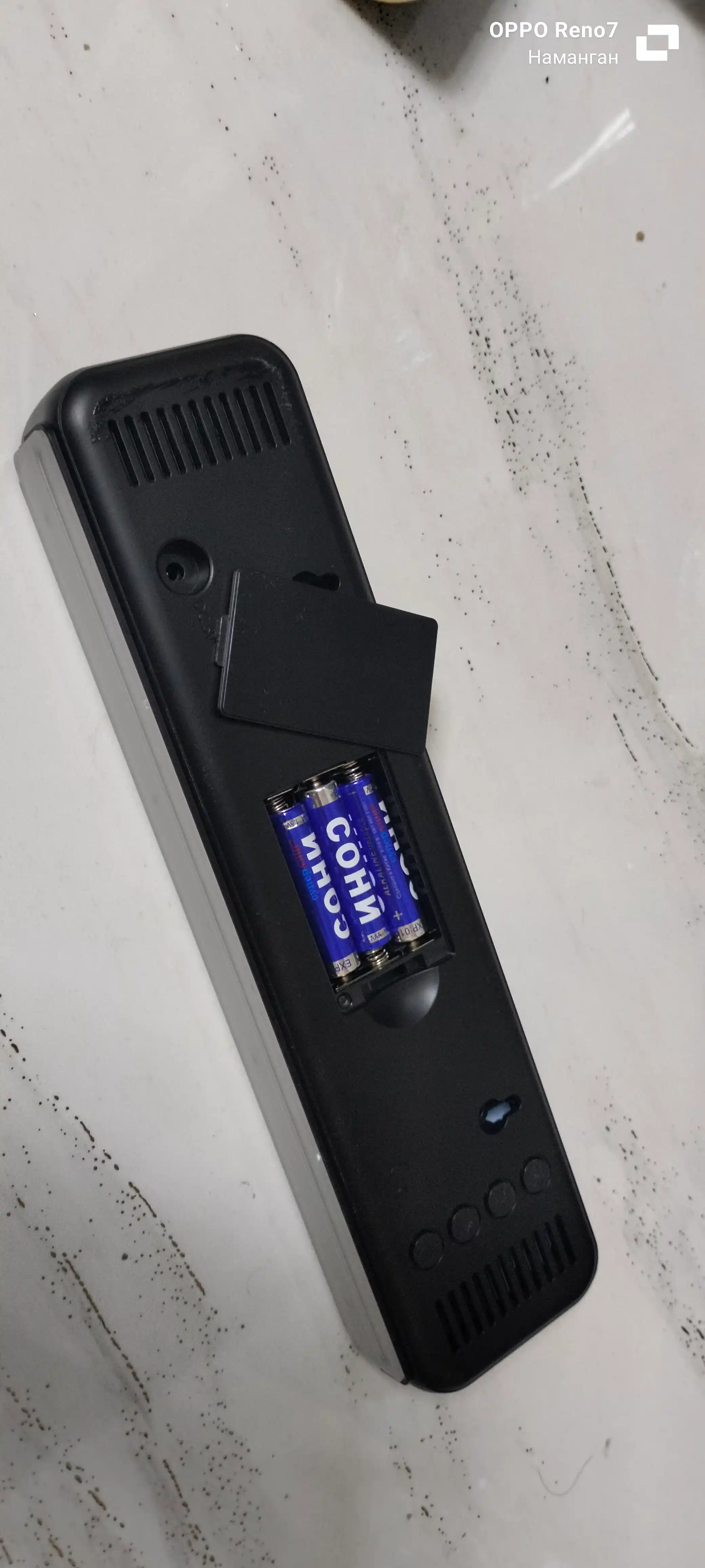 LED elektron stol soati budilnik, sana va temperatura