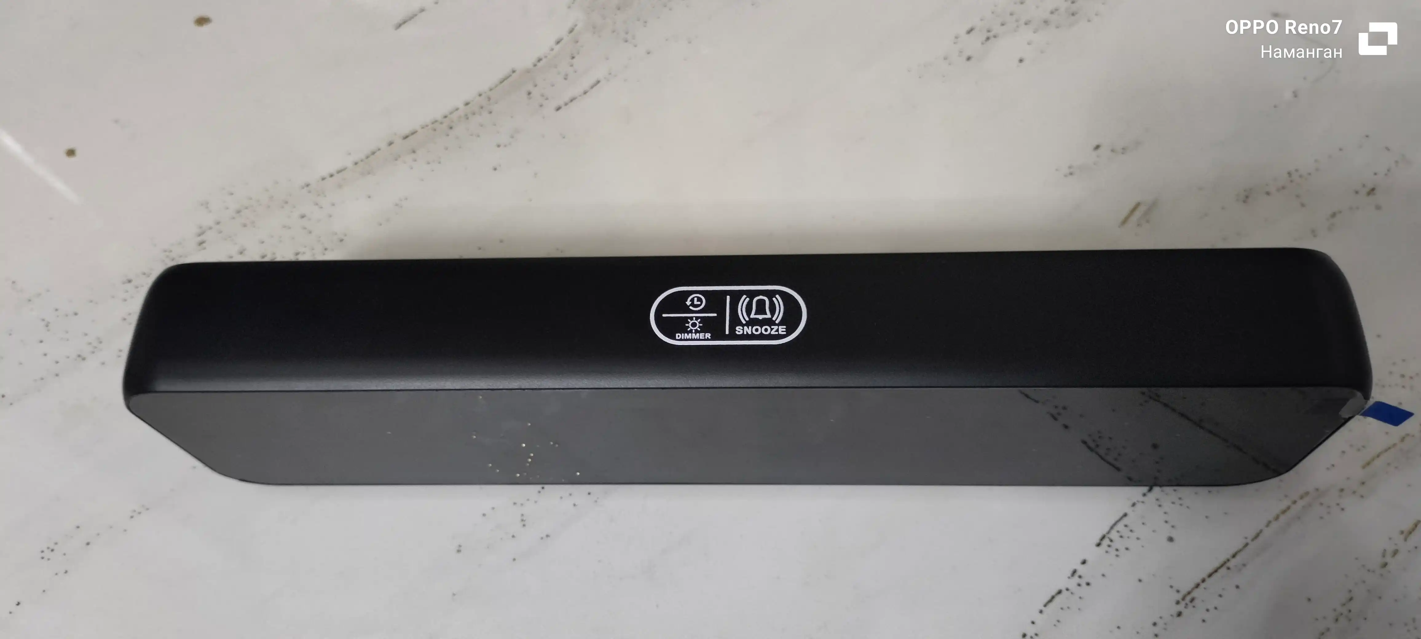 LED elektron stol soati budilnik, sana va temperatura