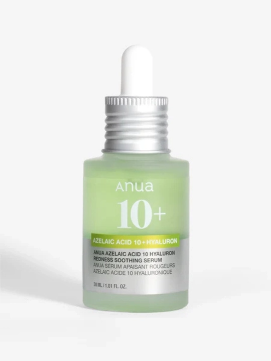 Anua Azelaic Acid 10+ Hyaluron Serum — успокаивающая сыворотка от акне