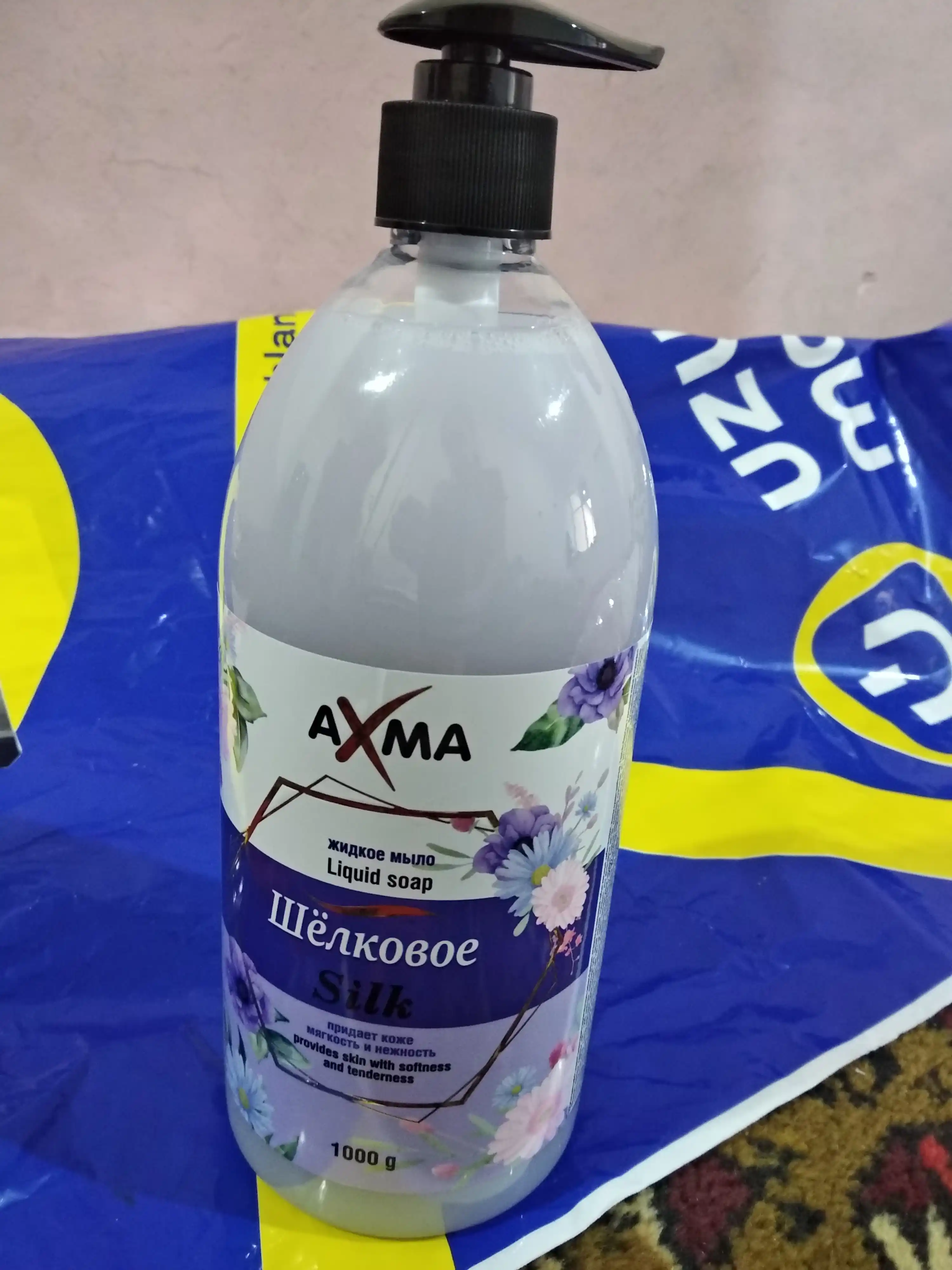 Suyuq sovun AXMA, ipak, 1 kg